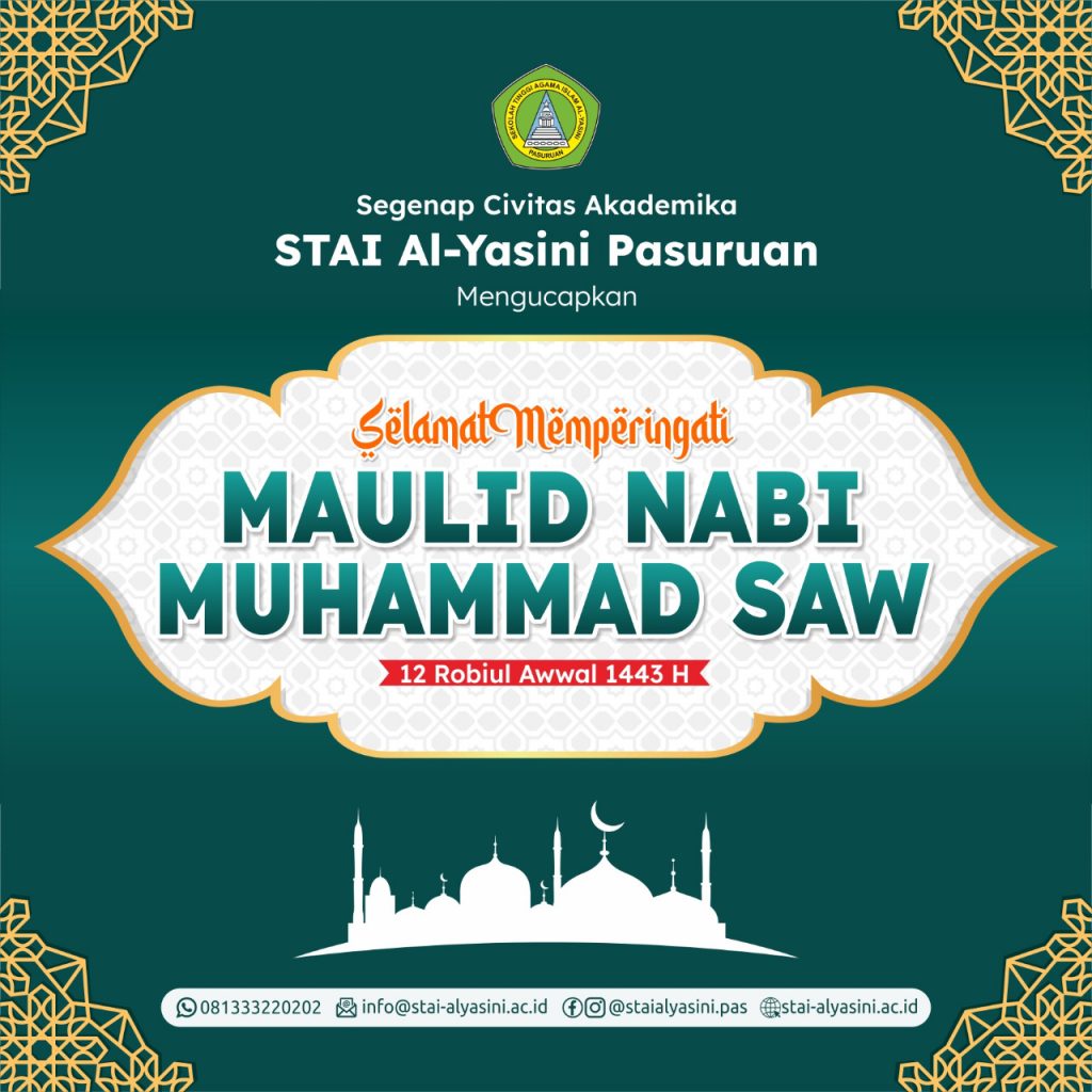 Desain Maulid Nabi Muhammad SAW, STAI Al-Yasini, Alyasini, Pasuruan